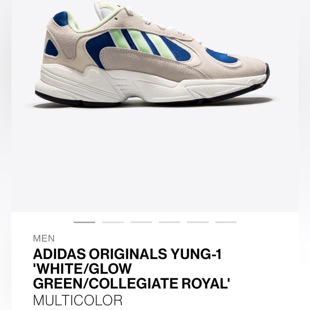 Adidas Yung-1 Multicolor Sneakers